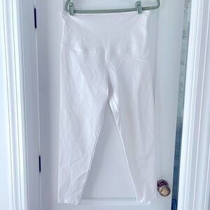 Yummie by Heather Thomson White Leggings Ankle Length size 1X